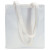 Jednoduchá nákupná taška - farba white