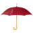 Manuálny dáždnik - farba burgundy