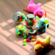 Rôznofarebné cukríky v sklenenej dóze - multicolour 4