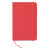 A6 linajkový zápisník, farba - red