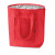 Praktická skladacia chladiaca taška - farba red