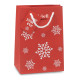 Malá papierová darčeková taška - red 2