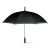 Automatický dáždnik s EVA rukoväťou - farba čierna