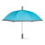 Automatický dáždnik s EVA rukoväťou - farba turquoise