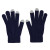 Hmatové rukavice pre chytrý telefón, farba - blue