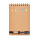 Zápisník s perom a note-it - beige 2