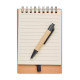 Zápisník s perom a note-it - beige 4