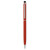 Hliníkové guľôčkové pero s dotykovou špičkou, farba - red