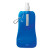 Skladacia fľaša na vodu, farba - průhledná modrá