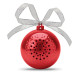 Reproduktor - vianočná guľa - red 2