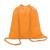 Sťahovací vak z bavlny 100 g / m²., farba - orange