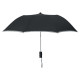 21 palcový dáždnik - čierna