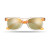 Štýlové slnečné okuliare - farba orange