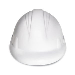 Anti-stress PU helma - white