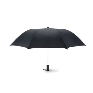 21 palcový automatický dáždnik - čierna