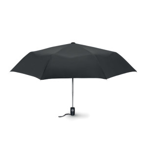 21 palcový jednoduchý dáždnik - čierna