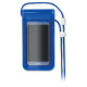 Vodeodolné púzdro pre smartphone - transparent blue