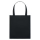 Jednoduchá netkaná nákupná taška - čierna 2