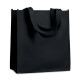 Jednoduchá netkaná nákupná taška - čierna