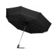 Skladací obojstranný dáždnik - čierna 4