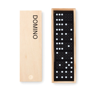Plastové domino - wood