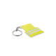 Reflexná PVC vesta s kľúčenkou - neon yellow 2