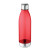 Fľaša z tritanu - farba transparent red