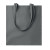 Farebná nákupná taška, farba - dark grey