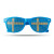 Slnečné okuliare s vlajkami, farba - blue