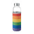 Sklenená fľaša 500 ml, farba - multicolour