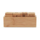 Bambusový kalendár - wood 3