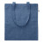 Dvojfarebná nákupná taška - farba royal blue