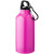 Nápojová fľaša s karabínou Oregon - Bullet - farba neonově růžová