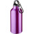 Nápojová fľaša s karabínou Oregon, farba - purpurová