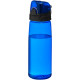 Športová fľaša Capri - průhledná modrá 3