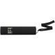 Mini žiarivá magnetická LED blikačka Grip Slim - černá 3