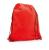 Drawstring bag, farba - red