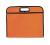 Document bag, farba - orange