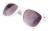 Foldable sunglasses, farba - white