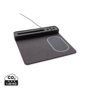 Air podložka pod myš s bezdrôtovým nabíjaním a USB