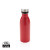 Fľaša na vodu z nehrdzavejúcej ocele - XD Collection, farba - červená