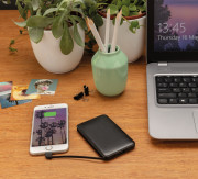 Vrecková powerbanka 5 000 mAh s integrovaným káblom - XD Collection