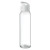 Sklenená fľaša 470ml, farba - bílá