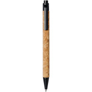 Guľôčkové pero Midar z korku a pšeničnej slámy