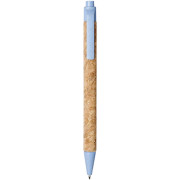 Guľôčkové pero Midar z korku a pšeničnej slámy