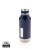 Nepriepustná termo fľaša s plieškom na logo - XD Collection, farba - modrá