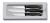Victorinox Swiss Classic Súprava nožov 3-dielna čierna - Victorinox