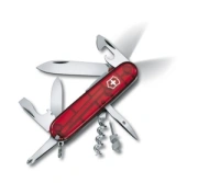 Victorinox Spartan Lite - transparentný červený
