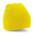 Čiapka Original Pull on Beanie - Beechfield, farba - yellow, veľkosť - One Size