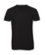 Triblend tričko s V-výstrihom V Triblend/men - B&C, farba - čierna, veľkosť - S